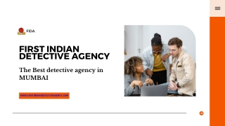 Dectective agency in Mumbai