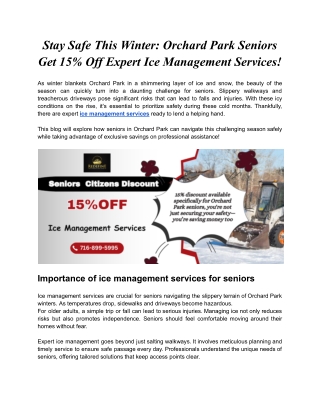 Stay Safe This Winter_ Orchard Park Seniors Get 15% Off Expert Ice Management Services