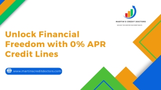 Unlock Financial Freedom with 0% APR Credit Lines