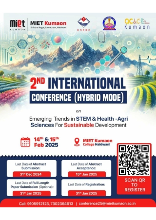 2nd International Conference (Hybrid Mode)