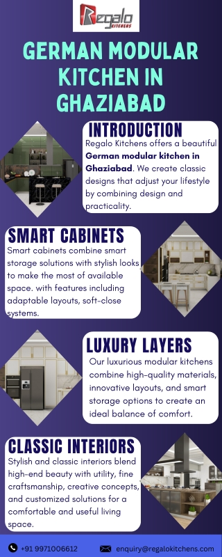 German Modular Kitchen in Ghaziabad