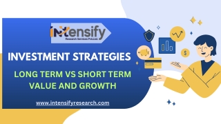 Intensify Research Services: The Best SEBI-Registered RA Firm for Expert Investm