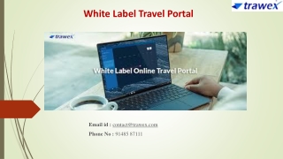 White Label Travel Portal