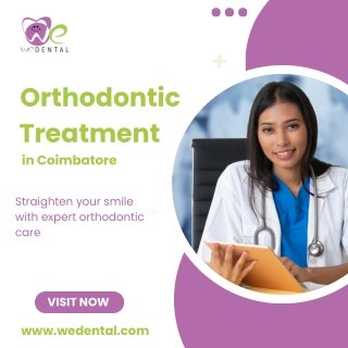 Orthodontic Treatment in Coimbatore