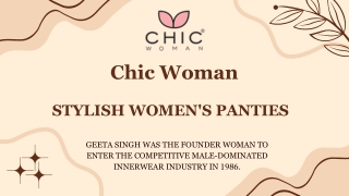 Chic Women's Cotton Seamless Underwear for Ultimate Comfort