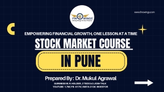Stock Market Course In Pune
