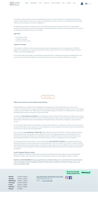 Acne Treatment Auckland