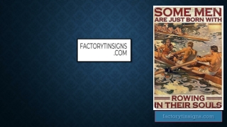 Business Tin Signs | Factorytinsigns.com