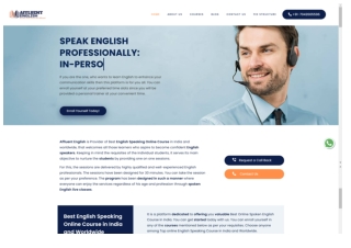 Best English Speaking Online Course in India Best Online Spoken English Course in India