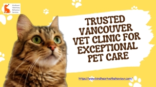 Trusted Vancouver Vet Clinic for Exceptional Pet Care