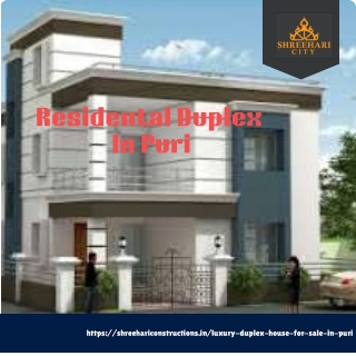 Residental Duplex In Puri
