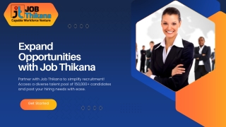 Expand Opportunities with Job Thikana