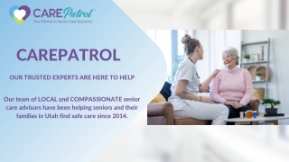 Independent Assisted Living in Utah | CarePatrol