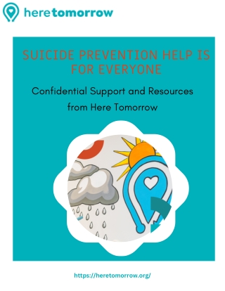 Pathways to Hope: Prevention of Suicidal Crises with Here Tomorrow