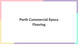 Concrete Floor Coating Perth