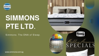 Best Mattress in Singapore - Simmons PTe LTD