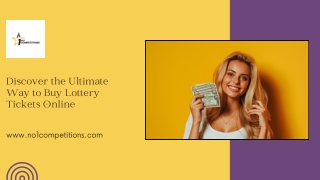 Discover the Ultimate Way to Buy Lottery Tickets Online