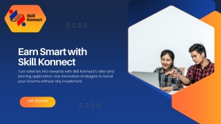 Earn Smart with Skill Konnect