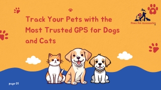 Track Your Pets with the Most Trusted GPS for Dogs and Cats