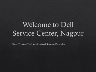 Dell_Service_Center_Nagpur_Presentation