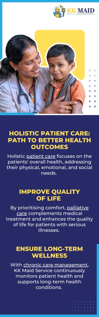 HOLISTIC PATIENT CARE PATH TO BETTER HEALTH OUTCOMES