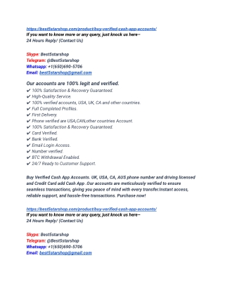 Top 6.55 Sites To Buy Verified Cash App Accounts For Sale In This 2025