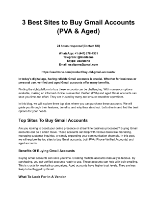 3 Best Sites to Buy Gmail Accounts (PVA & Aged) (1)