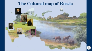 Cultural map of Russia