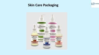 Skin Care Packaging