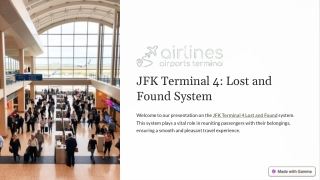 Find Your Belongings at JFK Lost and Found Terminal 4