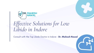 Low Libido? Expert Solutions Available in Indore