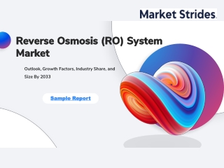 Reverse Osmosis (RO) System Market Size, Share, and Forecast