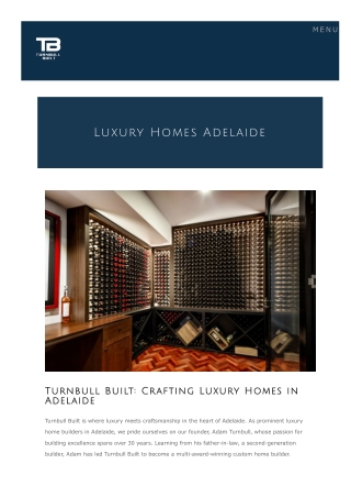 Luxury homes adelaide