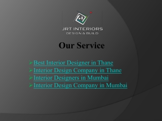 Best Interior Designer in Thane - JRT Interiors