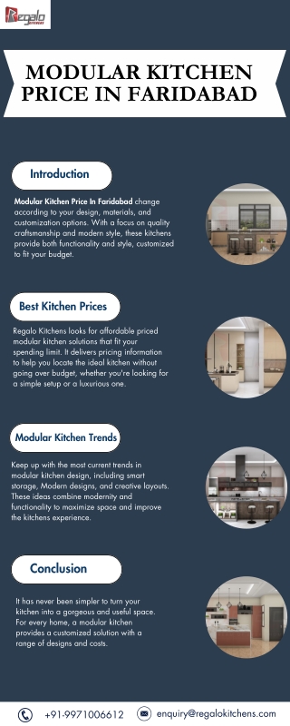 Modular Kitchen Price In Faridabad
