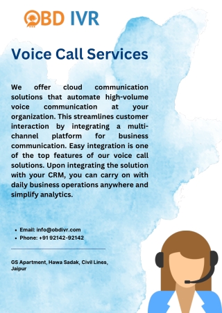 bulk voice call services