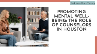 Online Anxiety and Depression Treatment - Seek Inner Peace