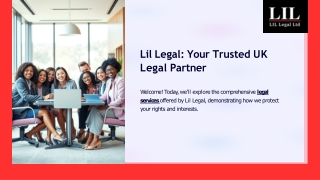 Legal Services UK  Lil Legal - Protecting Your Rights