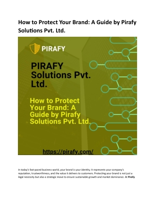 How to Protect Your Brand