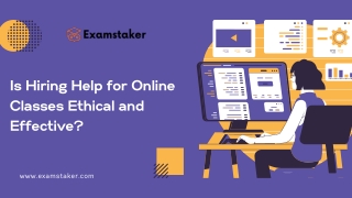Is It Ethical to Hire Someone to Take Your Online Classes?