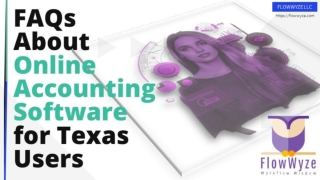 FAQs About Online Accounting Software for Texas Users