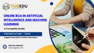 Online BCA in Artificial Intelligence and Machine Learning: A Complete Guide