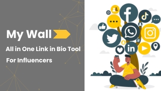 My Wall- All in one Link in Bio Tool for Influencers