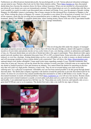 3 Main Types Of Supplemental Dental Insurance Plans