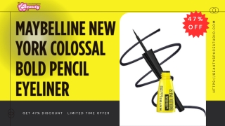 Maybelline New York Colossal Bold Pencil Eyeliner