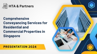 Comprehensive Conveyancing Services for Residential and Commercial Properties