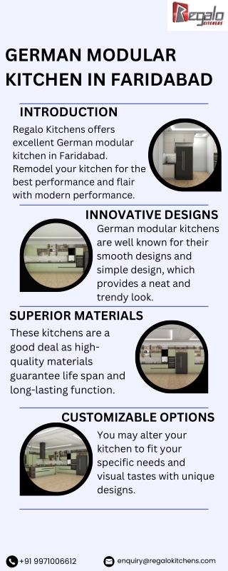 German Modular Kitchen In Faridabad
