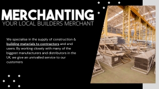 Timber Supplies in UK - Merchanting LTD