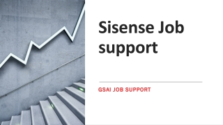 Sisense Job support
