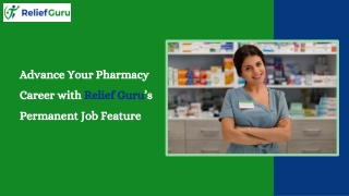 Permanent Job Feature | Seamless Pharmacists Hiring Solutions in Canada